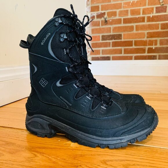 Columbia Bugaboot Plus II XTM Omni Heat Mens Boot #BM 3876-010 Black Charcoal - Picture 3 of 15